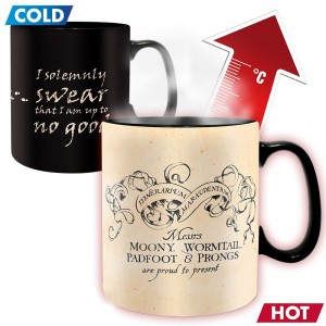 11oz Magic Coffee Heat Sensitive Mug Color měnící Heat Cup, keramické hrnky na kávu